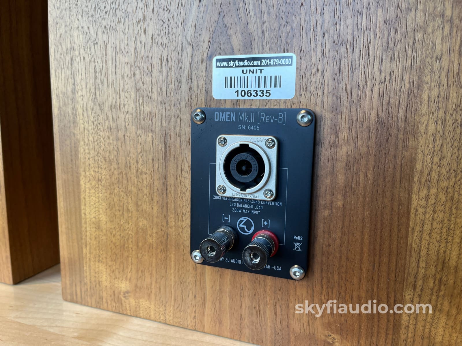 Zu Audio Omen [Rev-B] Bookshelf Speaker Pair