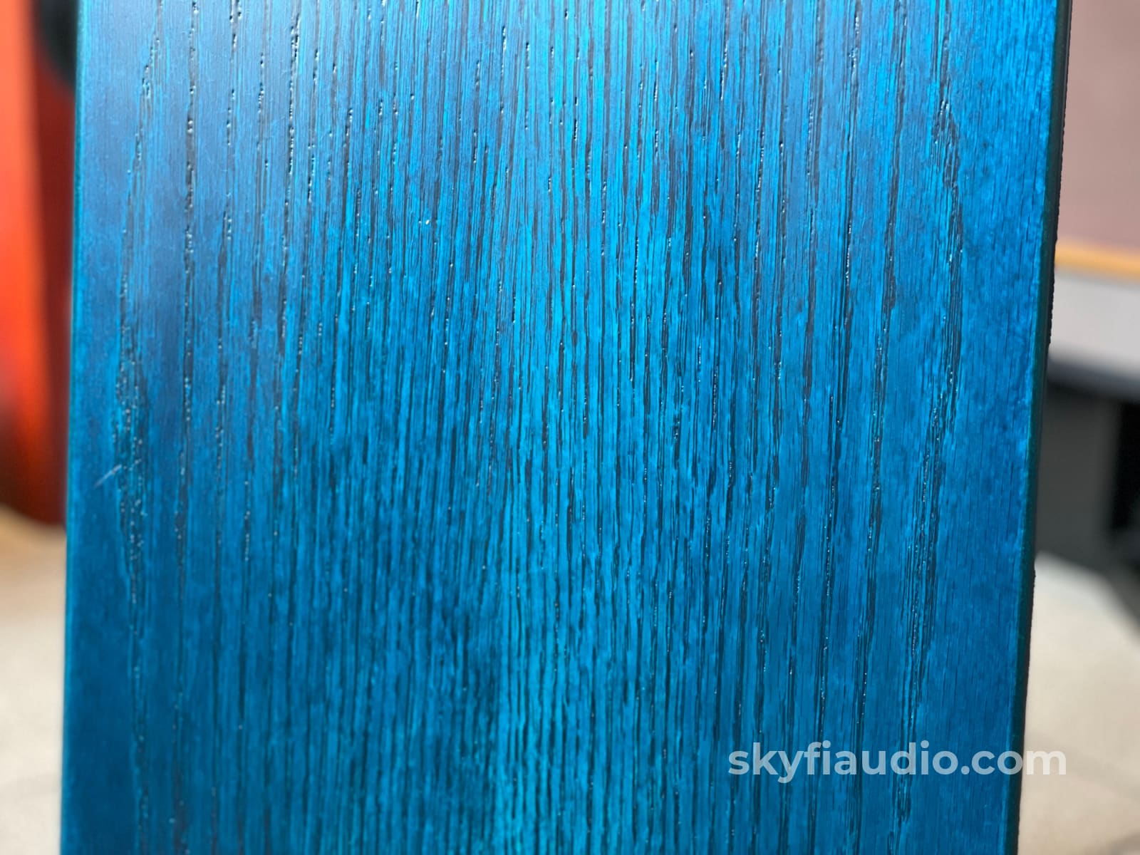 Zu Audio Soul Supreme In Deep Teal Hickory - Gorgeous! Speakers