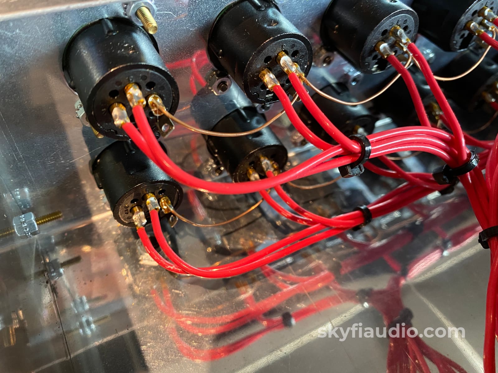 6 Input 1 Output Balanced XLR Input Expander Switch - Custom Made ...