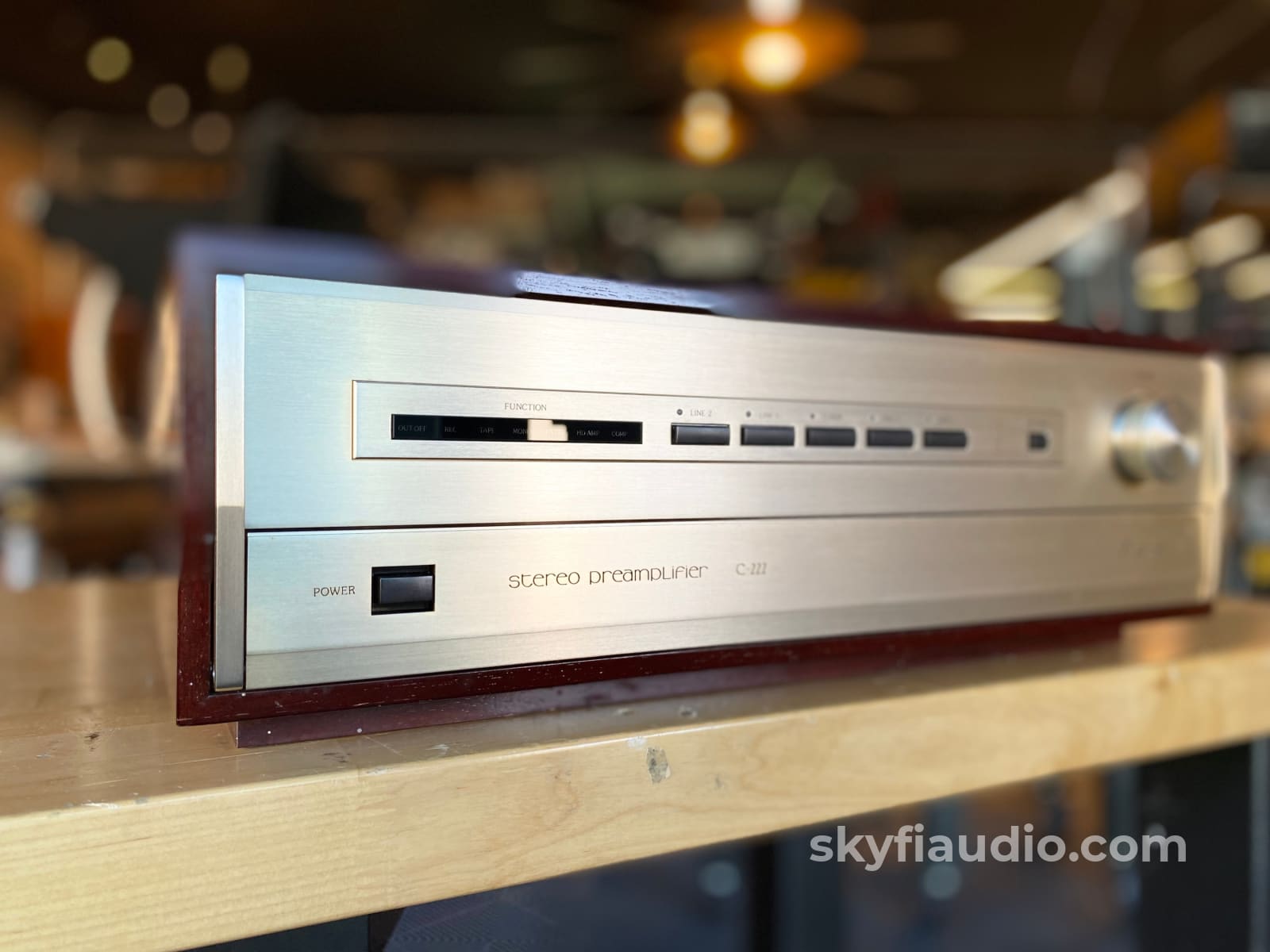 Accuphase C-222 Analog Preamp with Dual Phono - Japanese Gold!