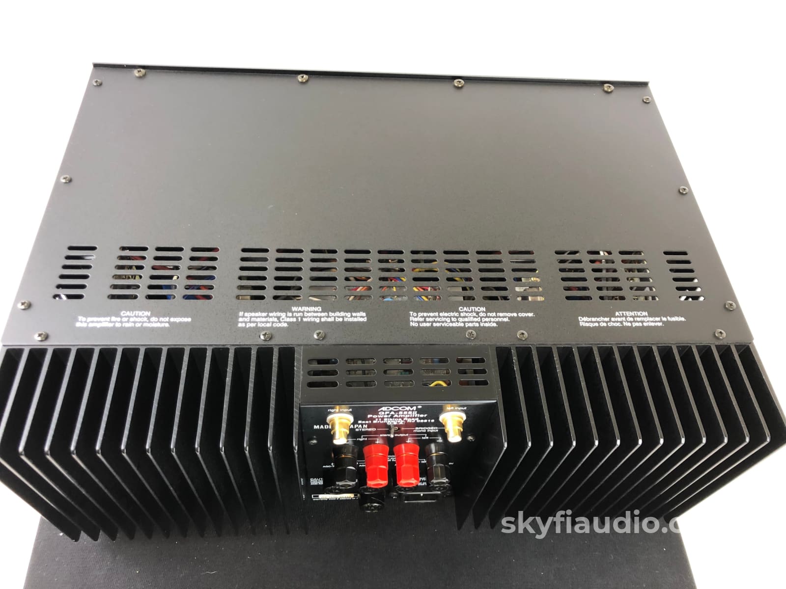 Adcom Gfa-555 Mkii Stereo Amplifier In Box
