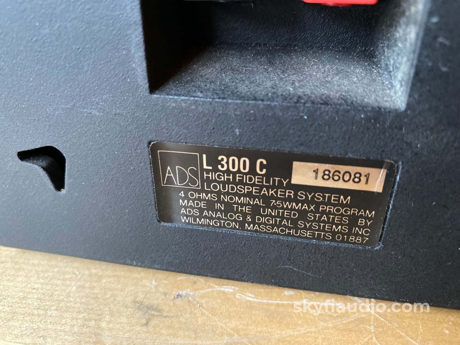 Ads L300C Vintage 2-Way Compact Studio Monitors Speakers