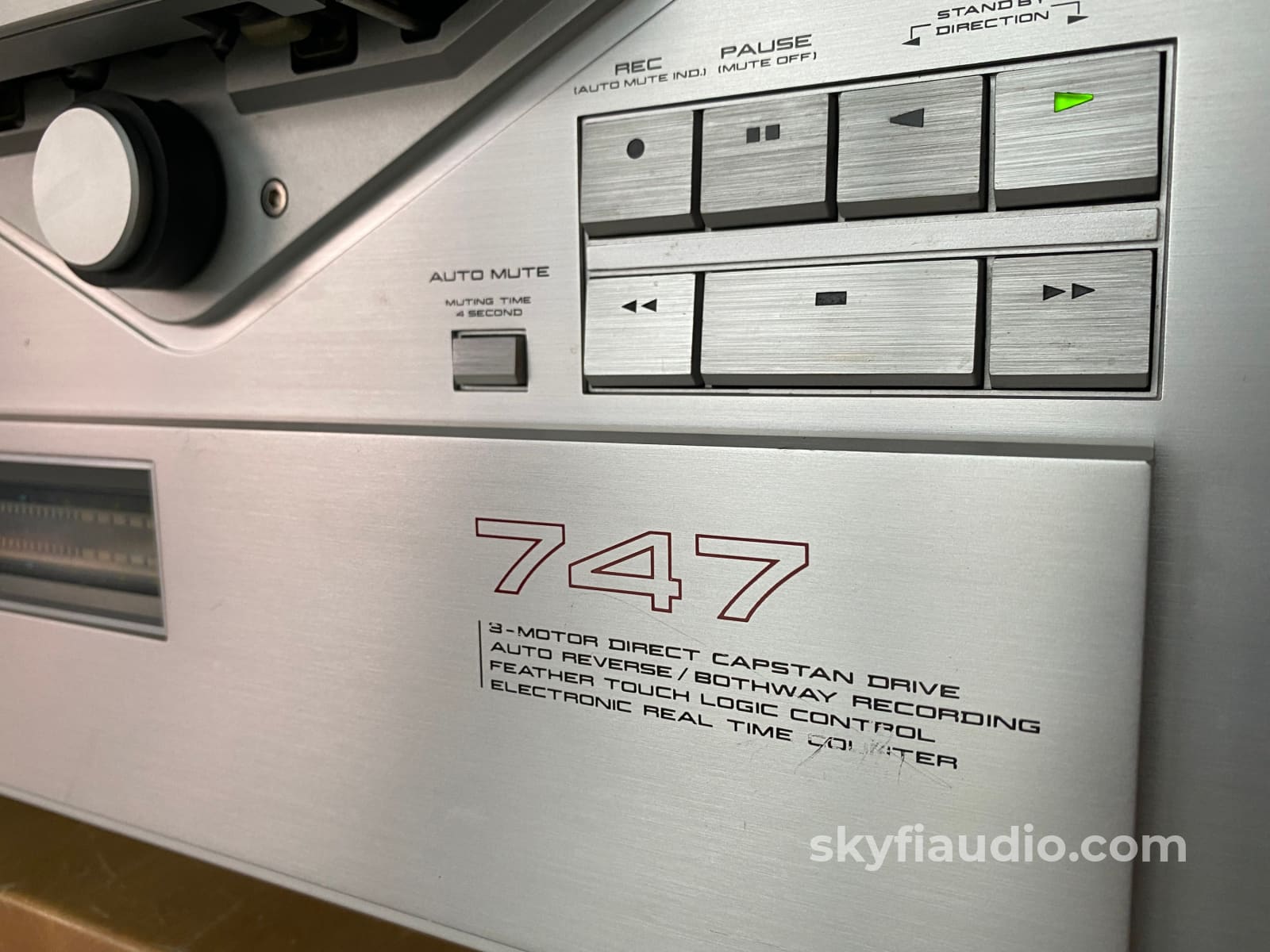 Akai Gx-747 Professional Reel To Tape Recorder - Restored Deck