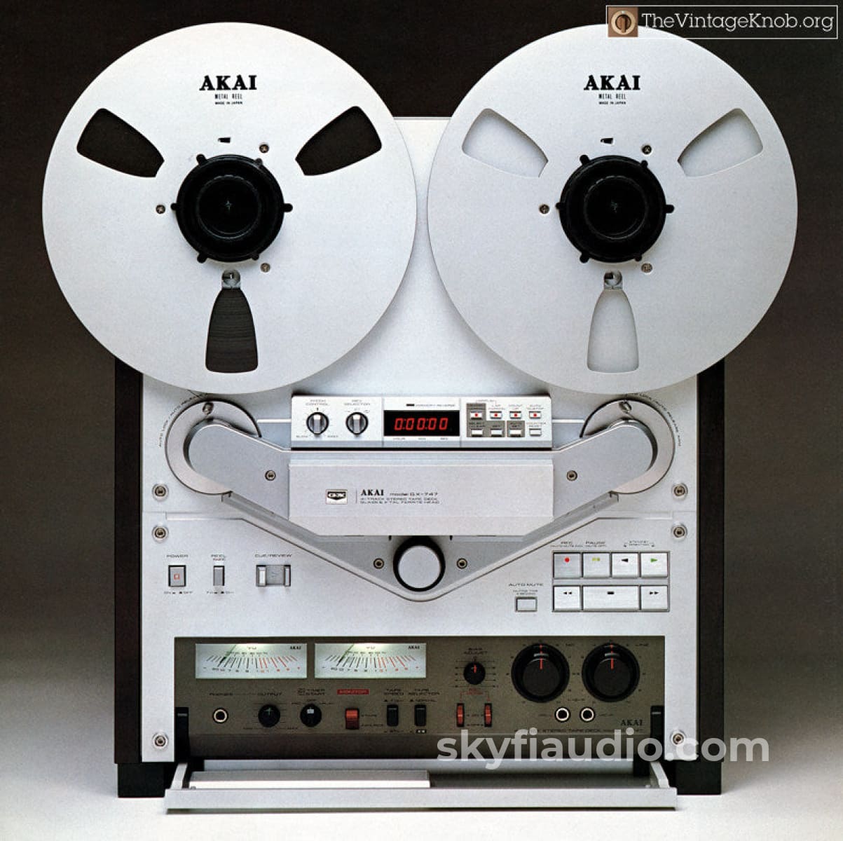 Akai GX-747 Professional Reel to Reel Tape Recorder - Restored