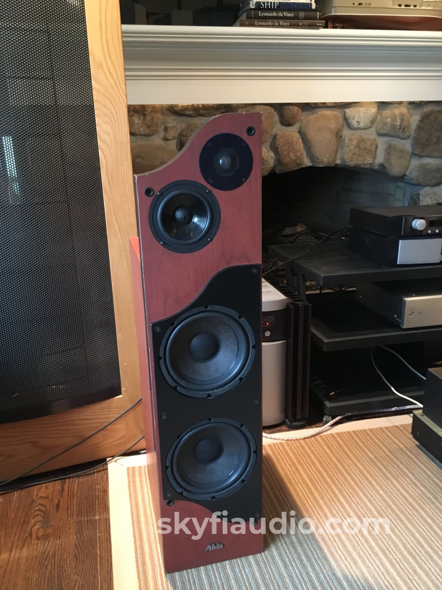 Alon Lotus Elite Speakers - Restored And Super Rare Cherry