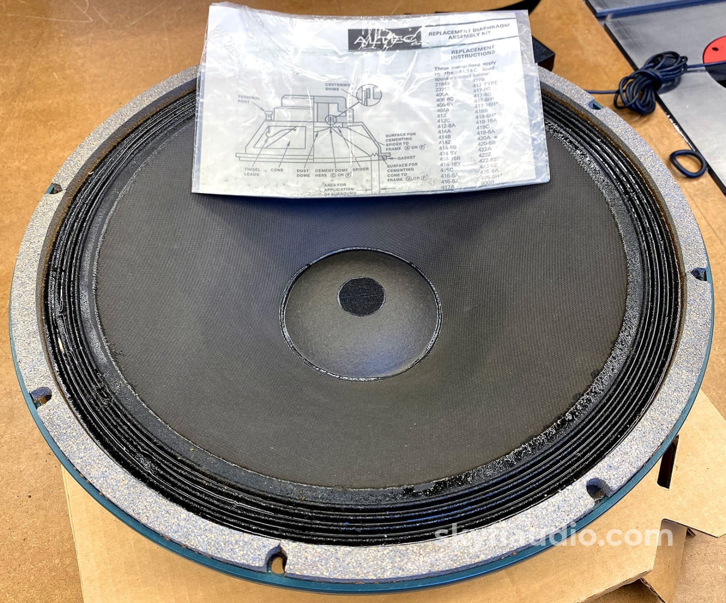 Altec Lansing 416Z Woofer With Manual And Box Survivor! Speakers