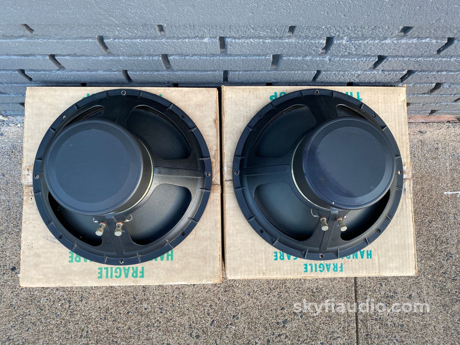 Altec Lansing 515-B Vintage Woofers Like New In Original Boxes! 16 Ohms Speakers