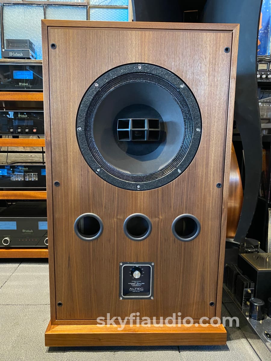 Altec Lansing 604-8G Vintage Speakers In Custom Fine Furniture Grade Cabinets