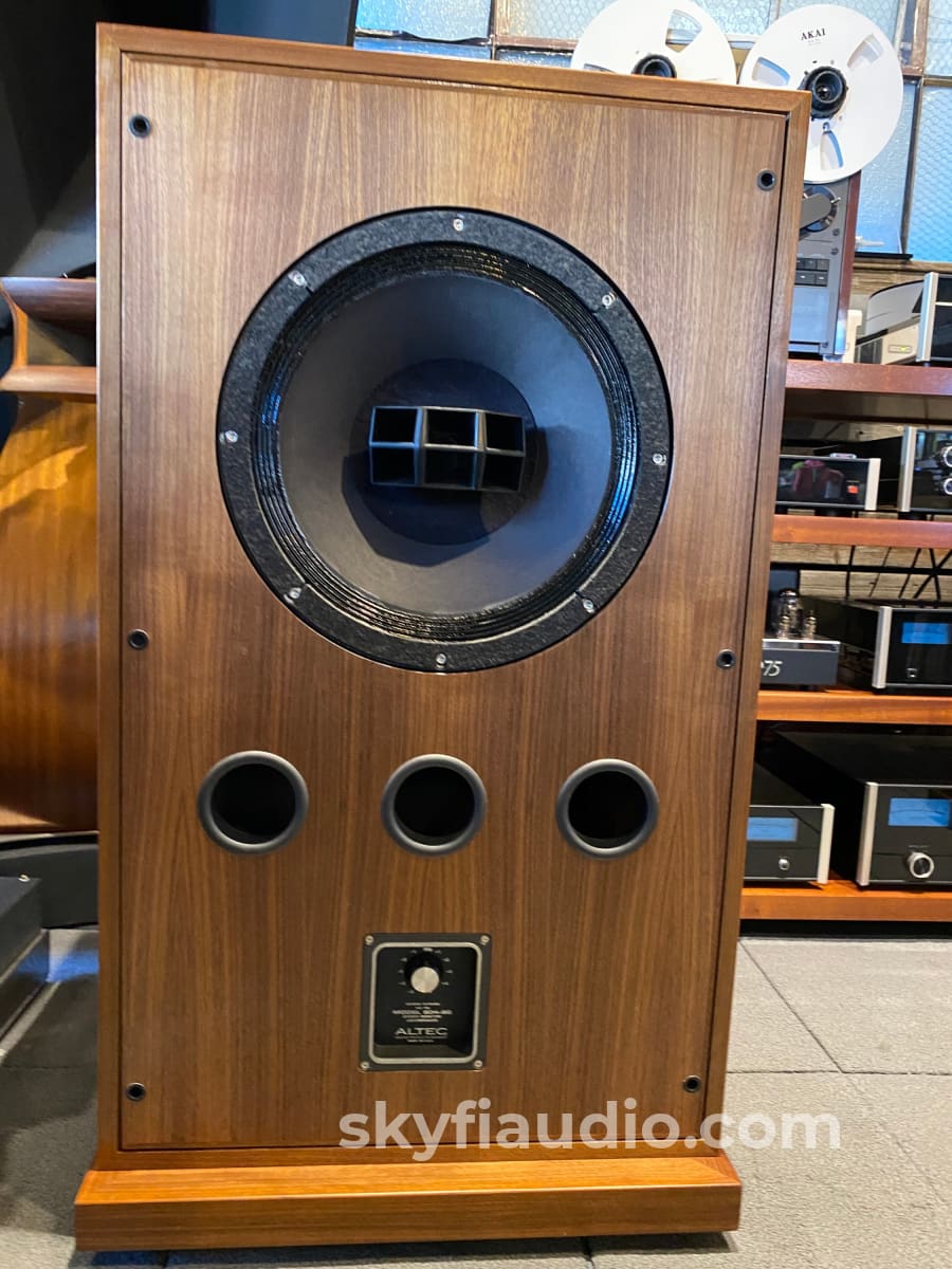 Altec Lansing 604-8G Vintage Speakers In Custom Fine Furniture Grade Cabinets