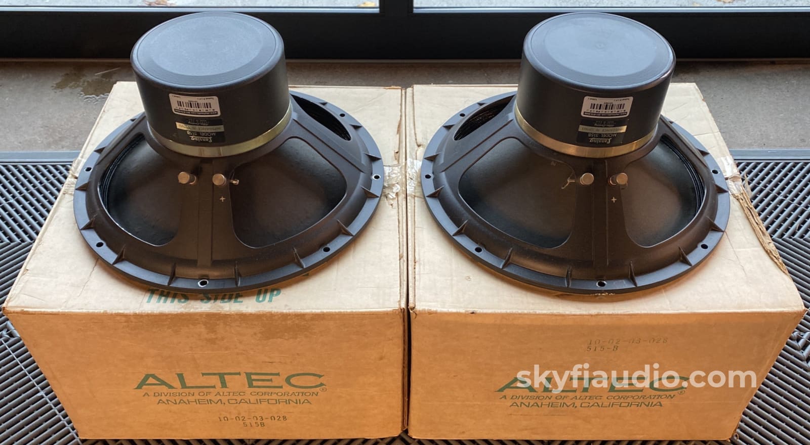 Altec Lansing Model 515B Drivers - Brand New In Boxes! Speakers
