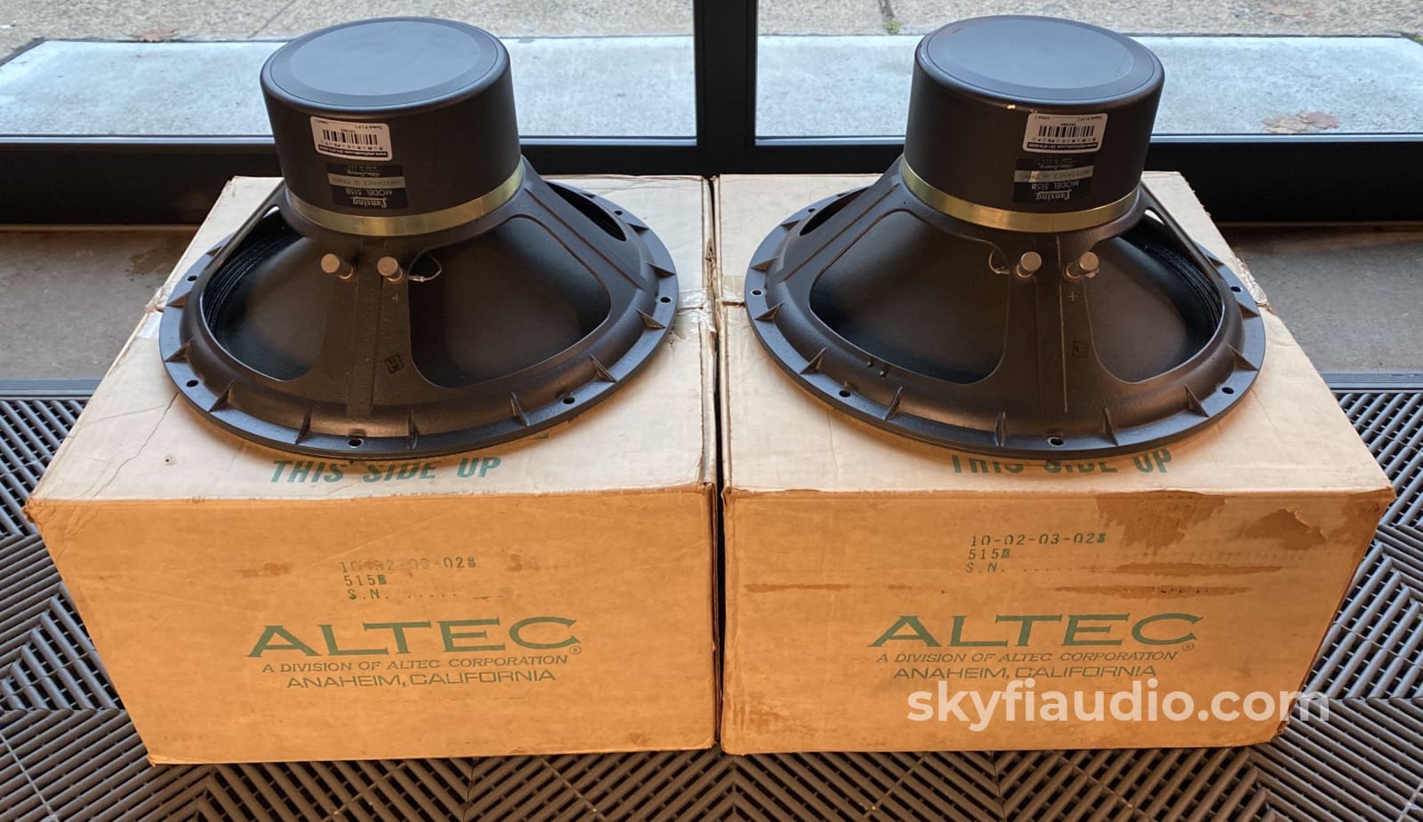 Altec Lansing Model 515B Drivers Brand New In Their Original Boxes! Speakers