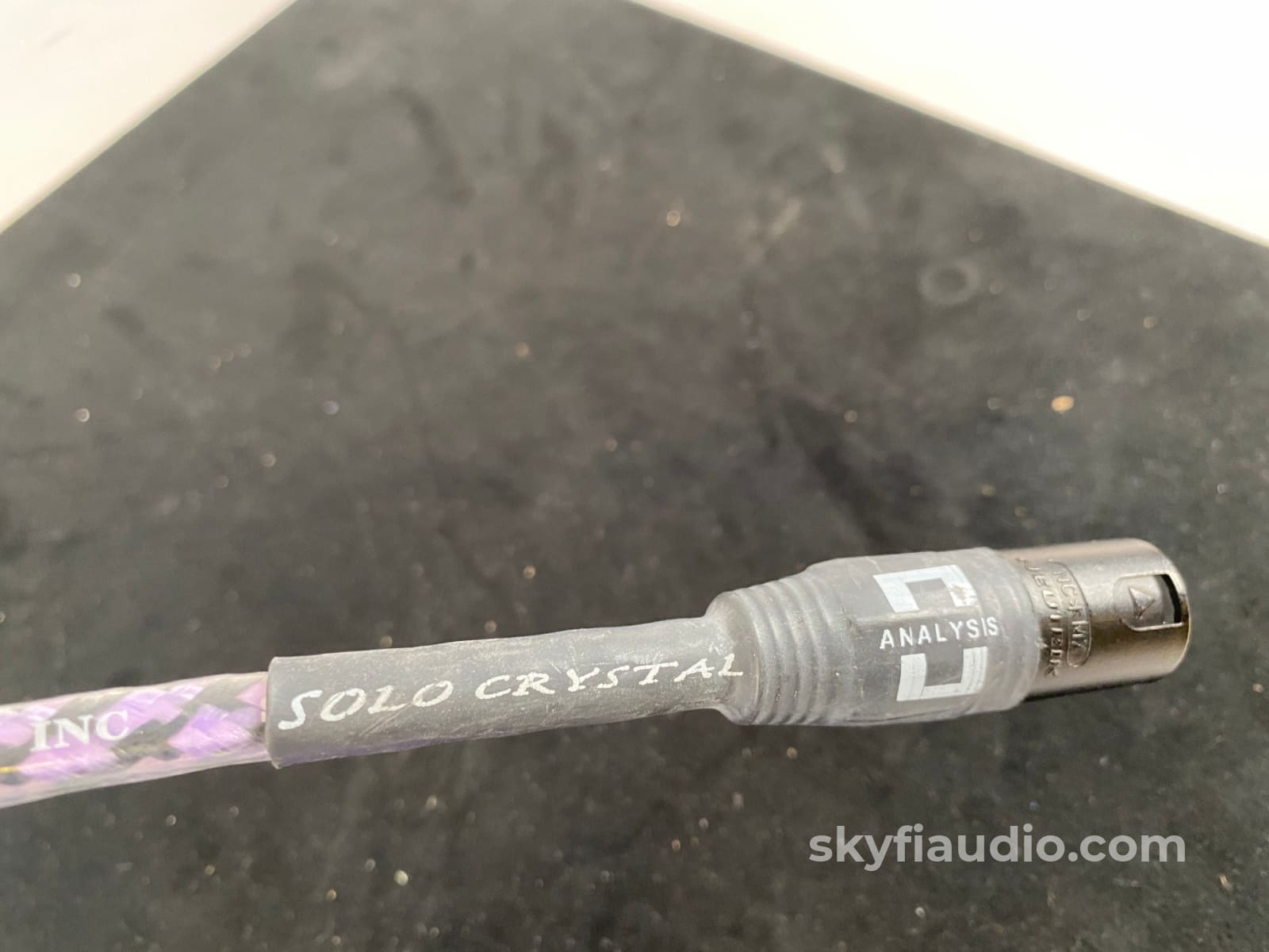 Analysis Plus - Solo Crystal Xlr Audio Interconnect (Pair) 1M Cables