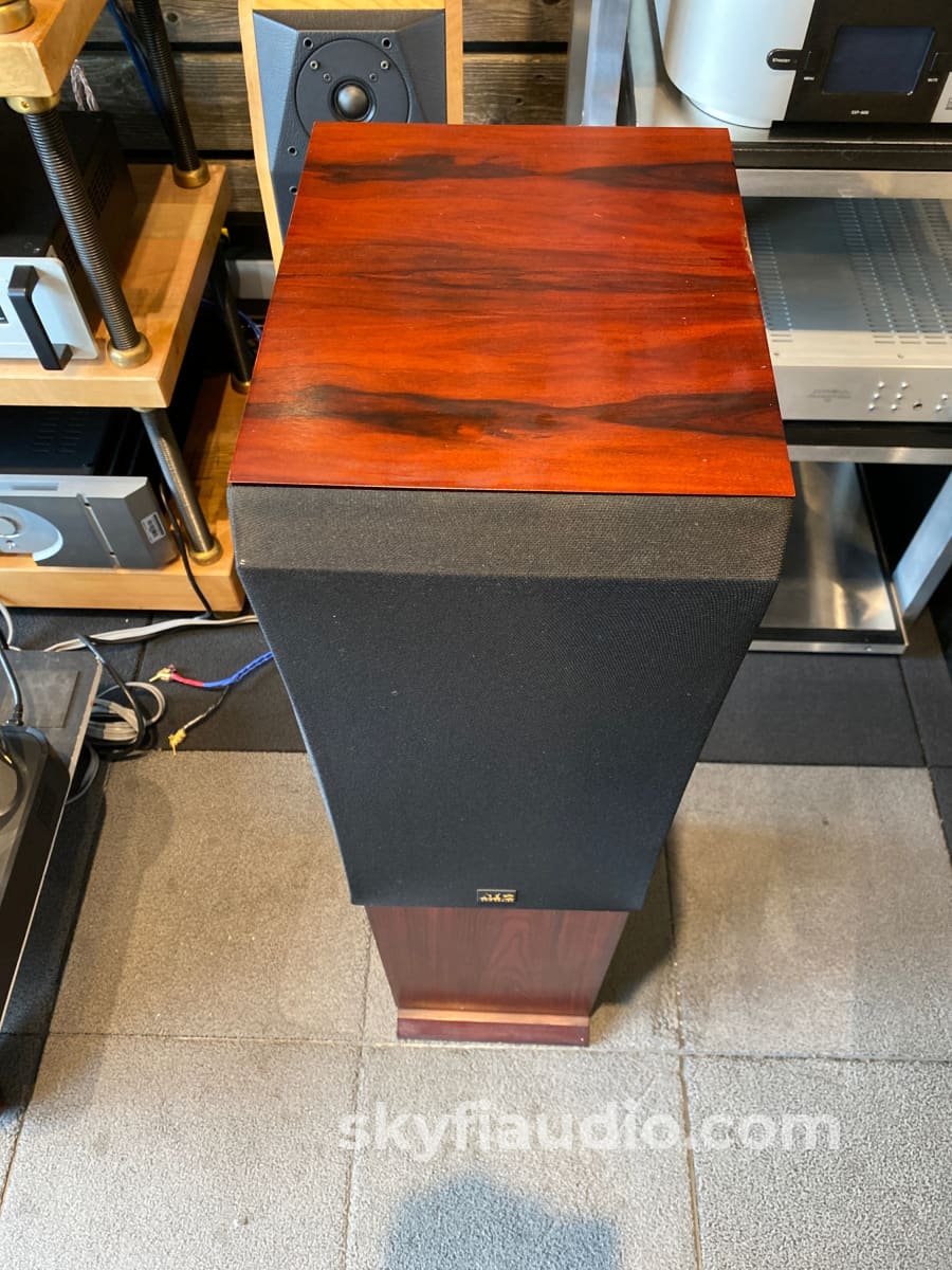 ATC SCM 20T Speakers in Red Mahogany