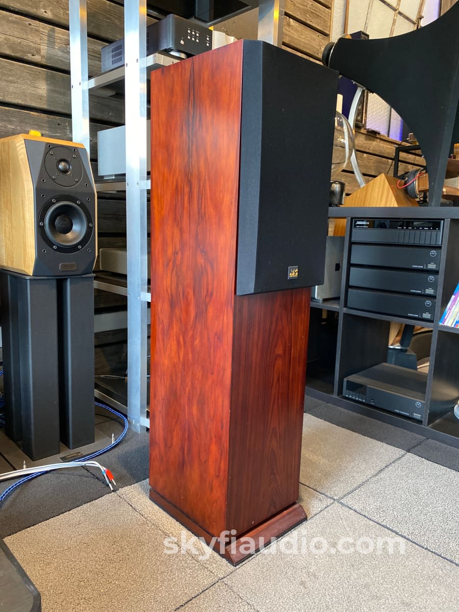 ATC SCM 20T Speakers in Red Mahogany