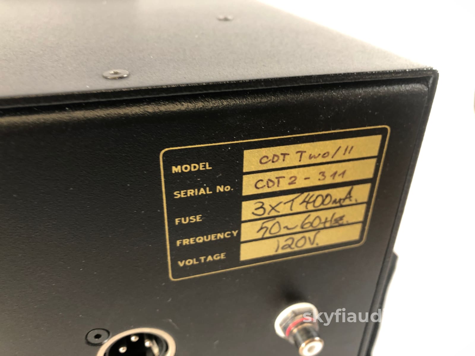 Audio Note CDT Two/II CD Transport - Top Loading! Complete with Box, R ...