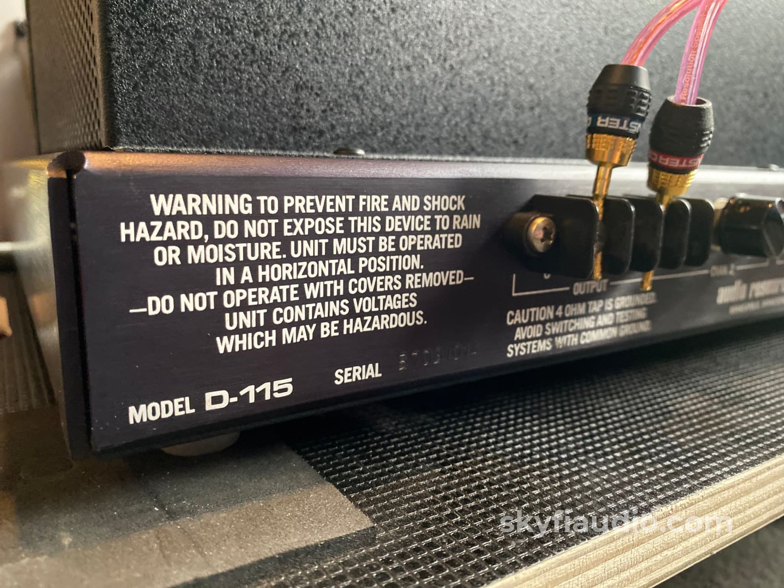 Audio Research D-115 Mkii Classic Tube Amplifier