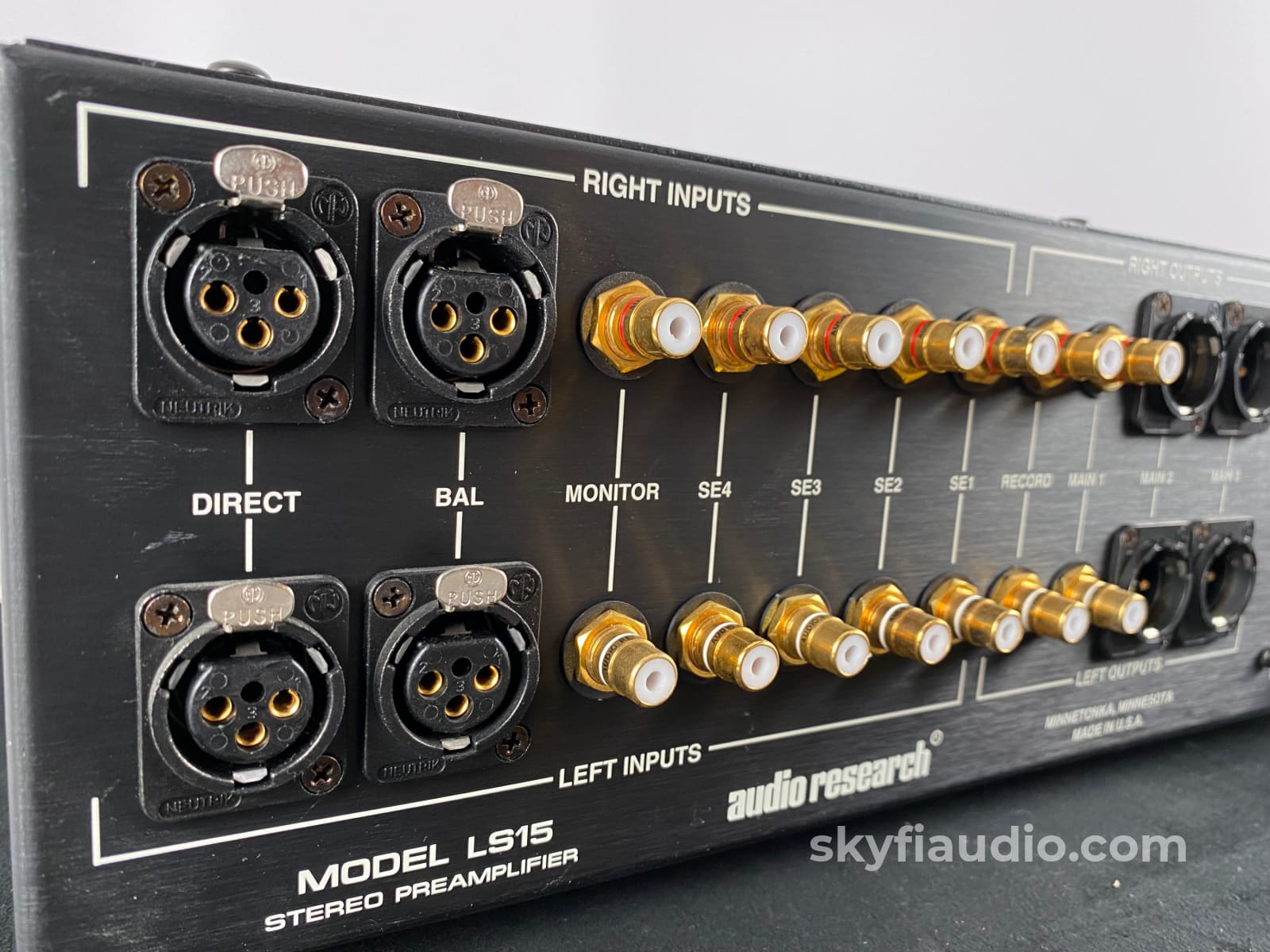 Audio Research Ls15 Tube Preamplifier - Complete Package Set