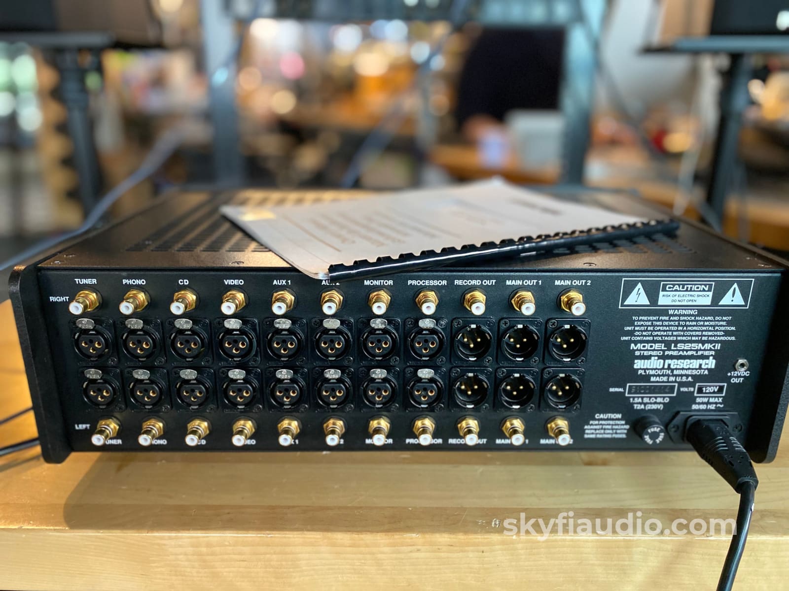 Audio Research Ls25 Mkii Tube Preamplifier With Remote