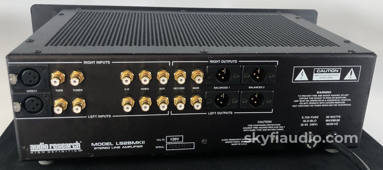 Audio Research Ls2B Mkii - Tube / Solid State Hybrid Line Stage Preamplifier