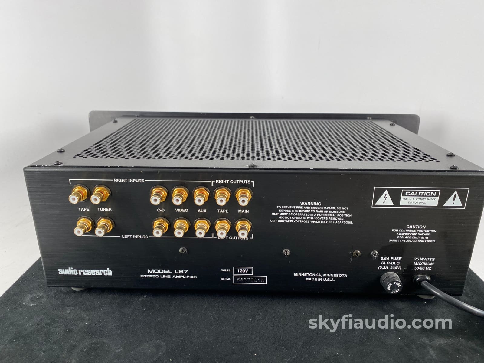 Audio Research Ls7 Line Stage Tube Preamplifier
