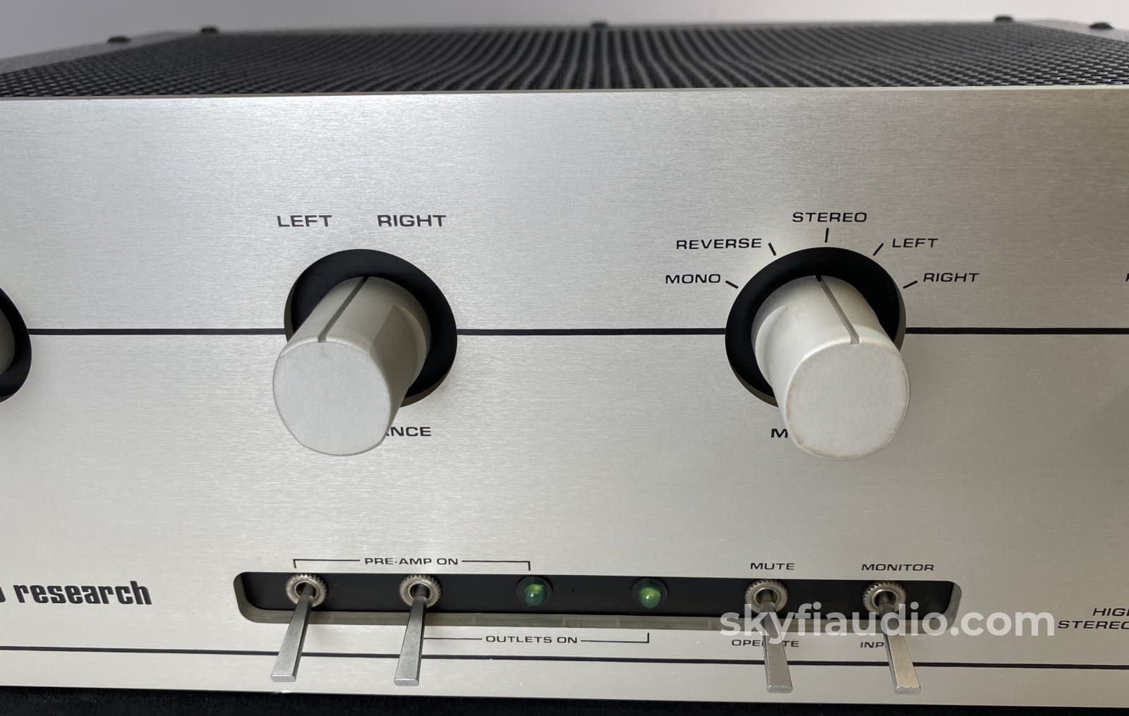Audio Research Sp-8 All Tube Analog Preamp With Phono Stage Preamplifier