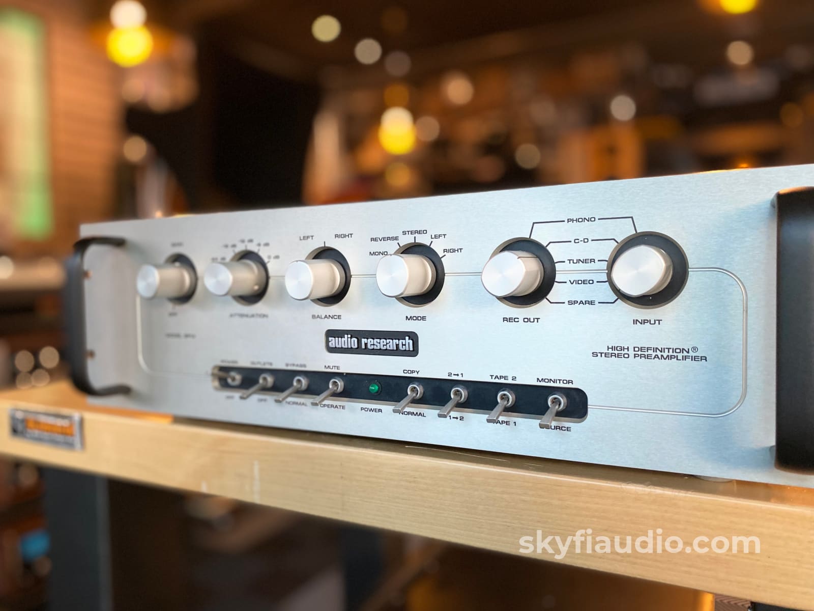 Audio Research Sp14 Hybrid Vintage Preamplifier With Phono