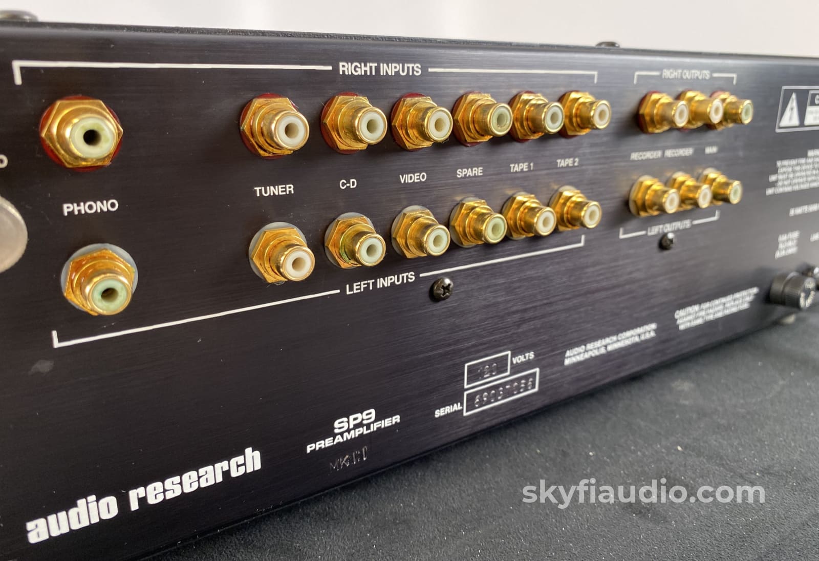 Audio Research Sp9 Mkii Tube / Solid State Hybrid Preamp With Phono Input Preamplifier