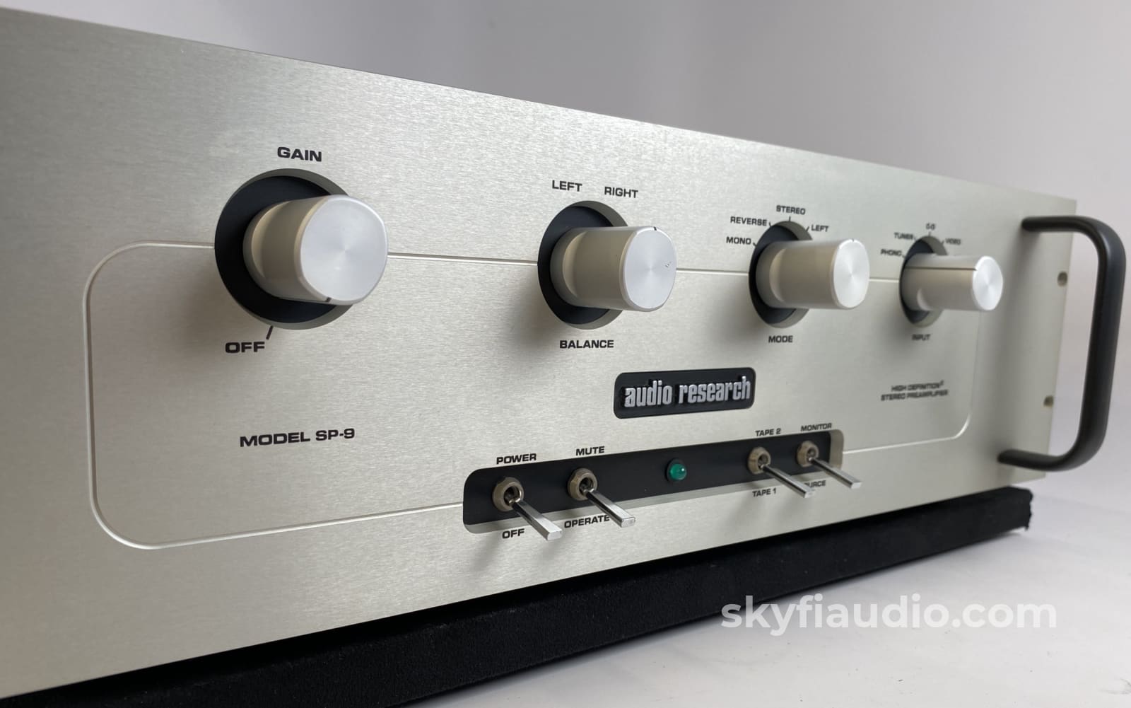 Audio Research Sp9 Mkii Tube / Solid State Hybrid Preamp With Phono Input Preamplifier