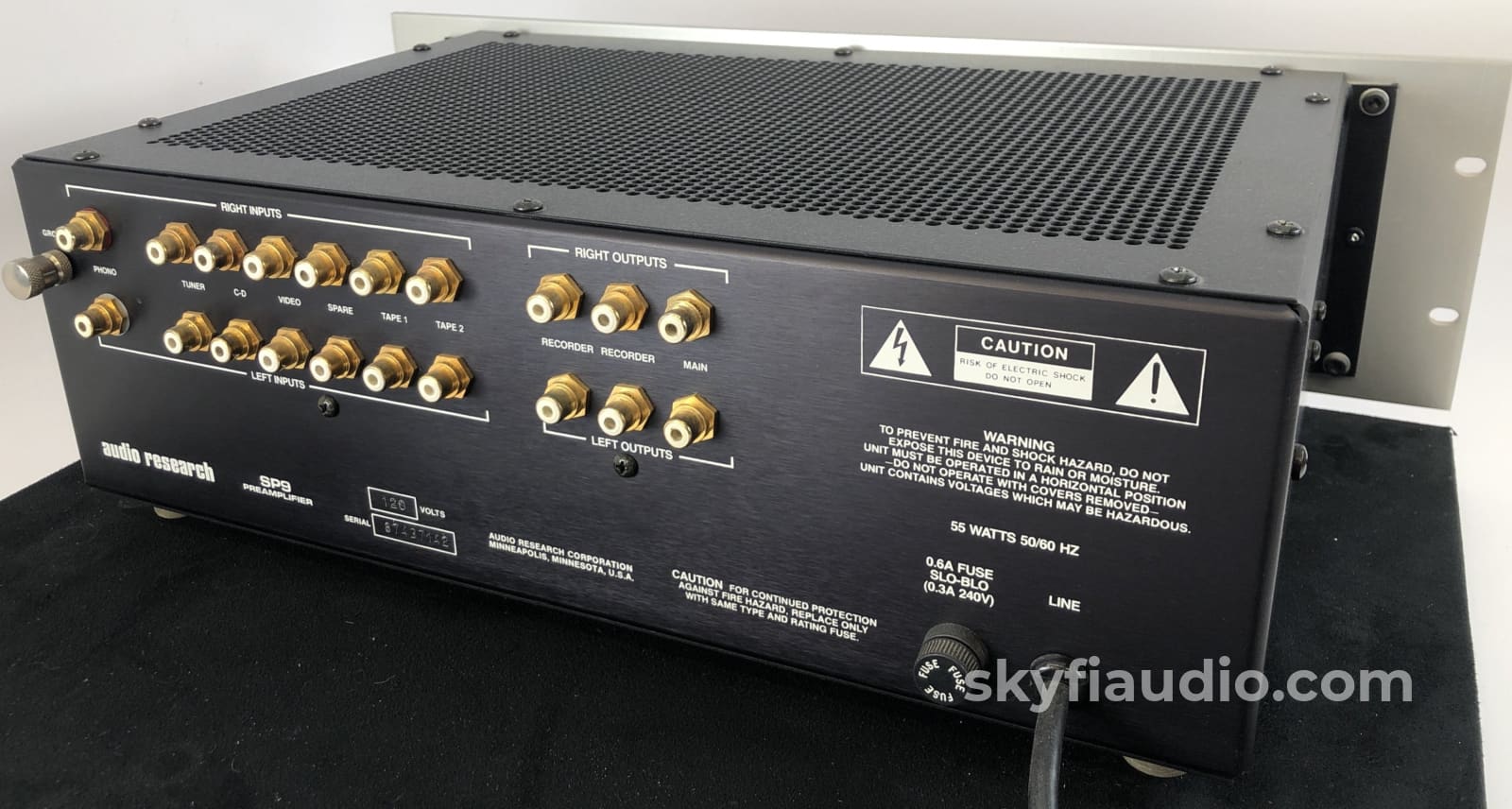Audio Research Sp9 Tube / Solid State Hybrid Preamp With Phono Input Preamplifier