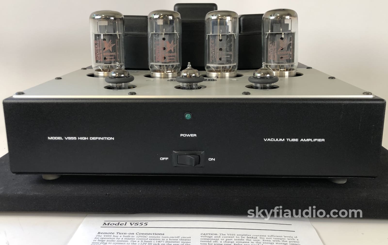 Audio Research Vs55 Amplifier - 50 Glorious Tube Watts Per Channel