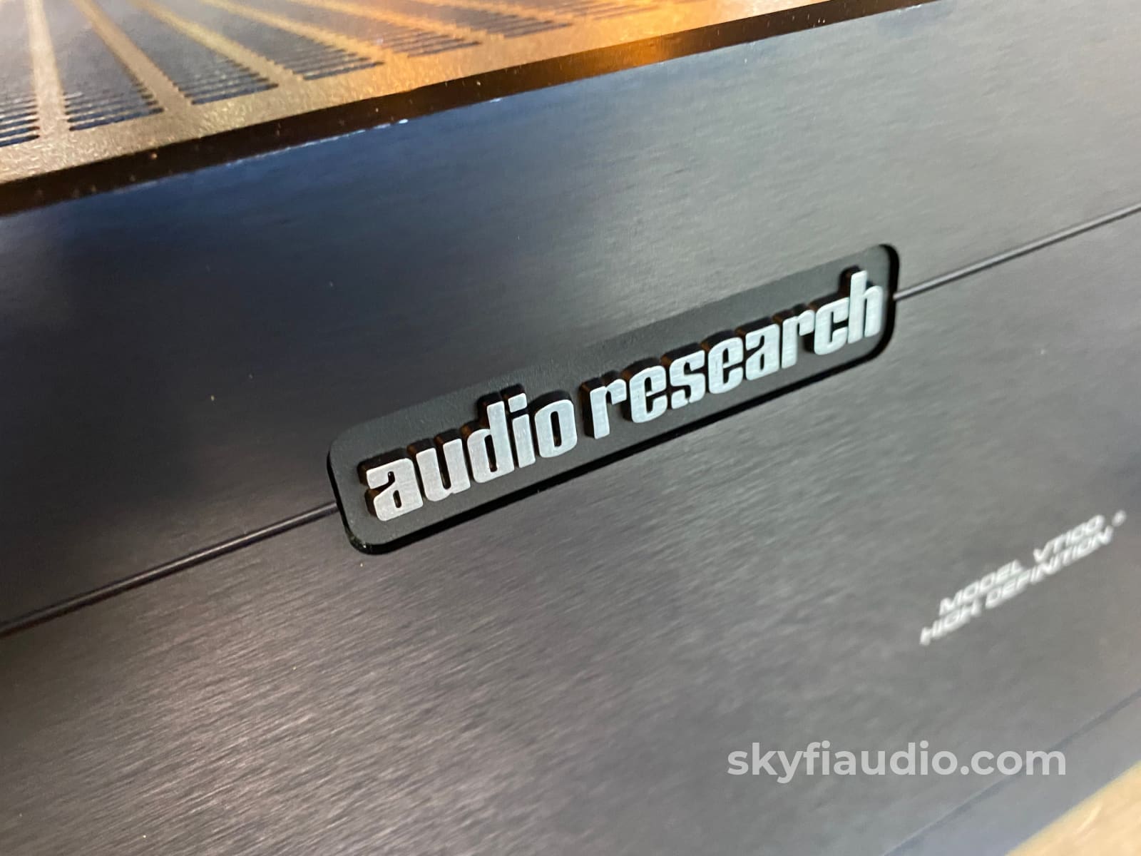 Audio Research Vt100 Mkii Tube Amplifier In Rare Black Finish