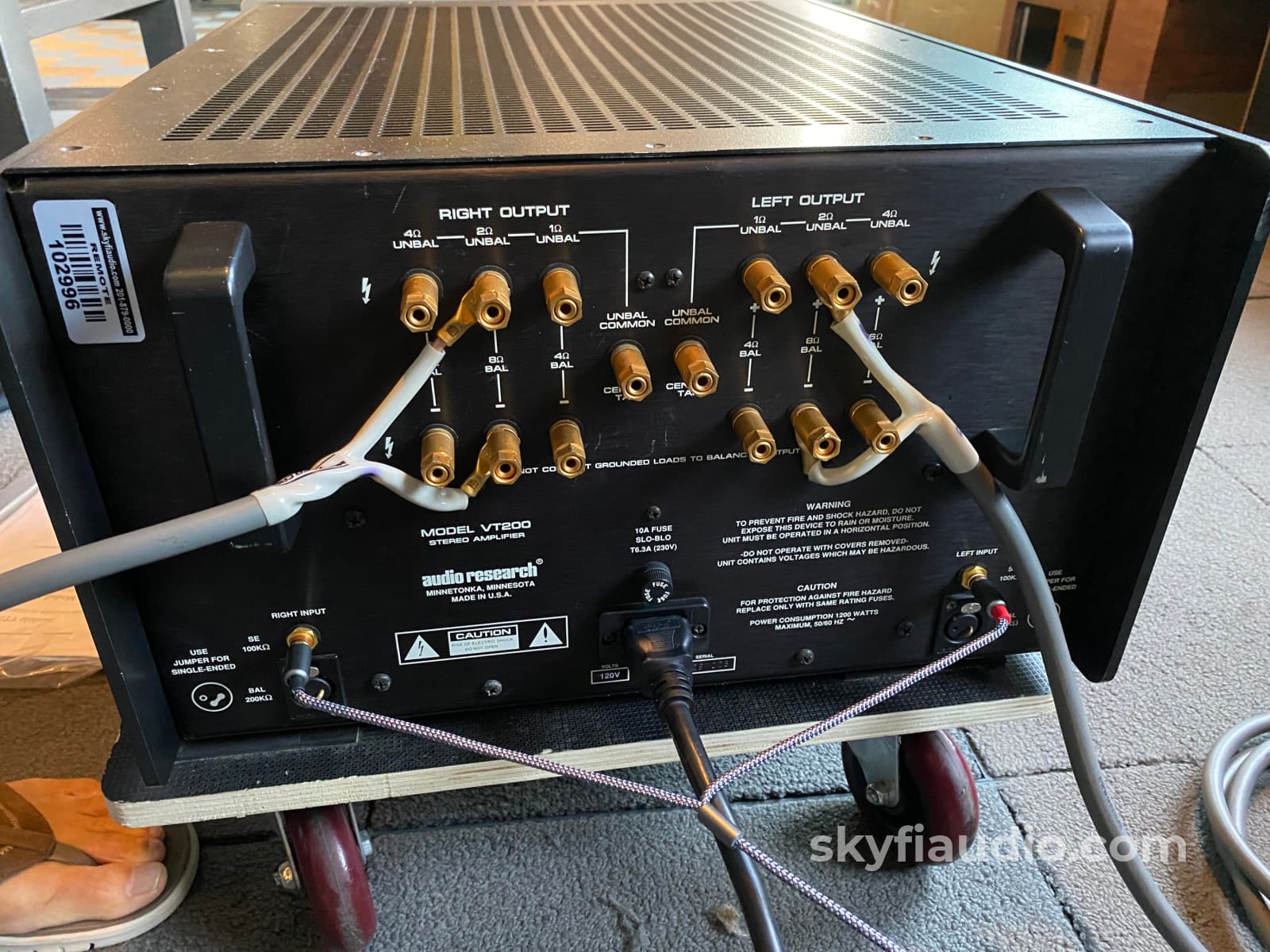 Audio Research VT200 MKI Vintage Tube Amplifier - Serviced 200W ...