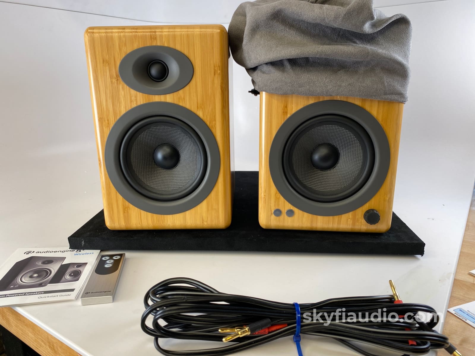 Audioengine bamboo best sale