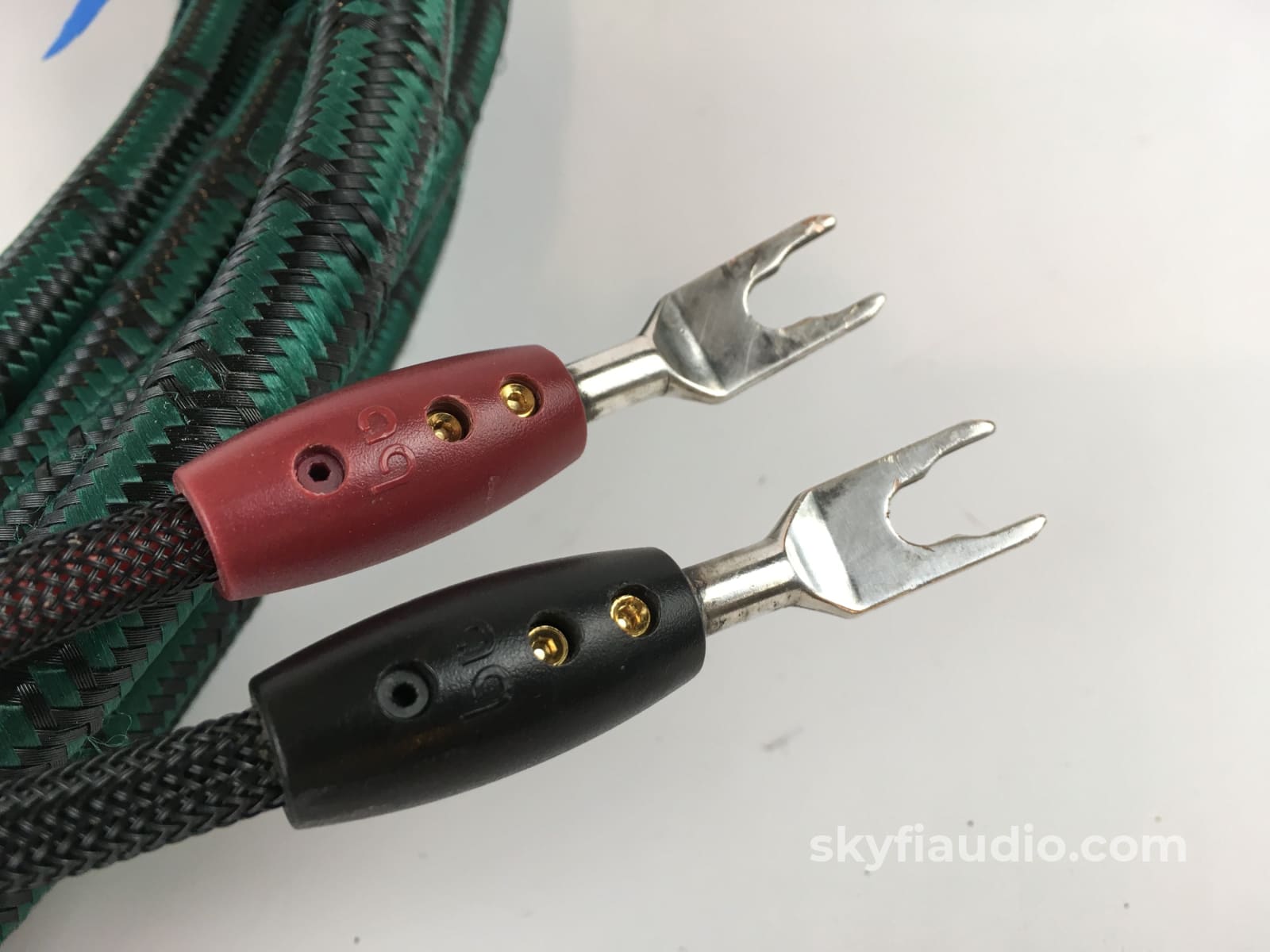 Audioquest Pikes Peak Speaker Cables - 28 With Spades Customizable