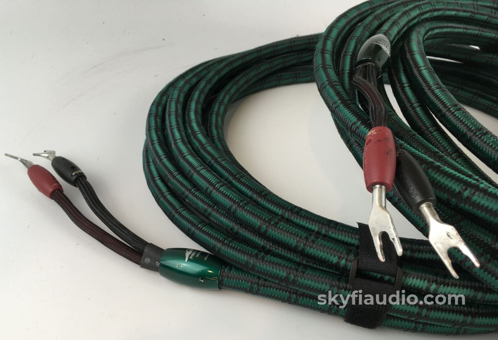 Audioquest Pikes Peak Speaker Cables - 28 With Spades Customizable