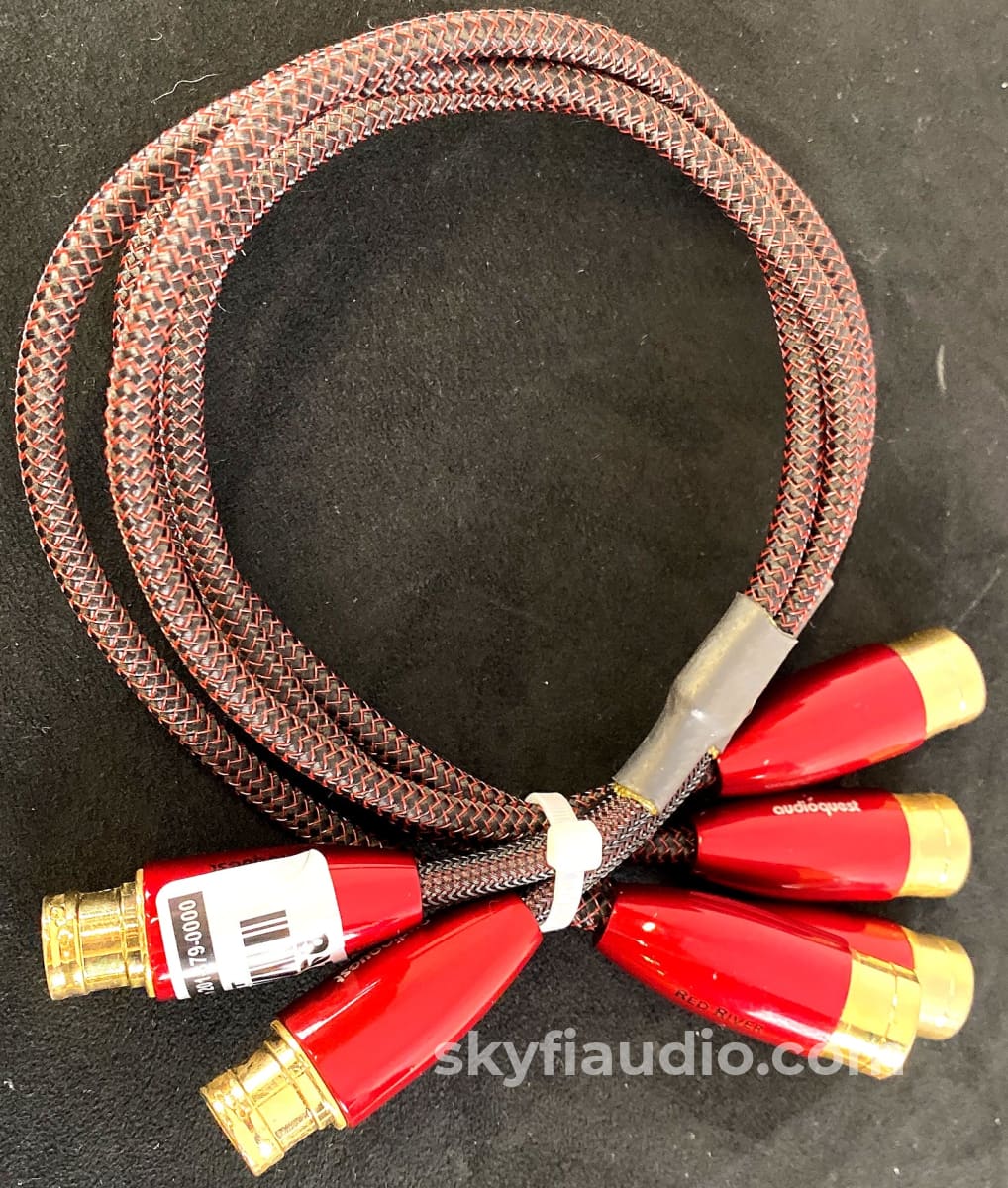 Audioquest Red River Series Custom Xlr Y-Splitters - 1.5 Cables