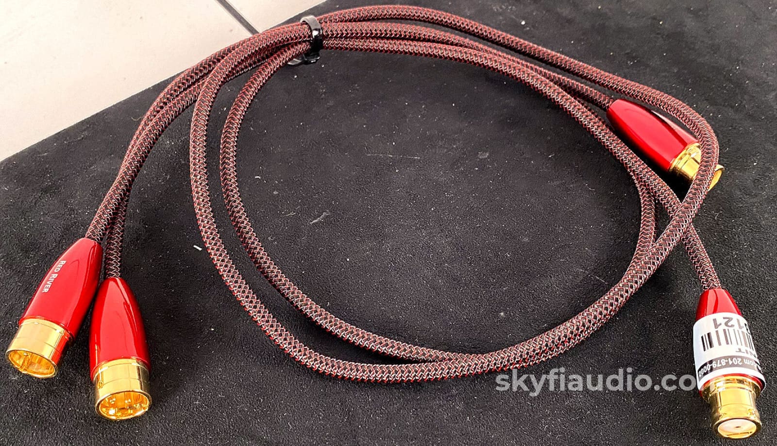 Audioquest Red River Series Xlr Audio Interconnect - 1M Cables