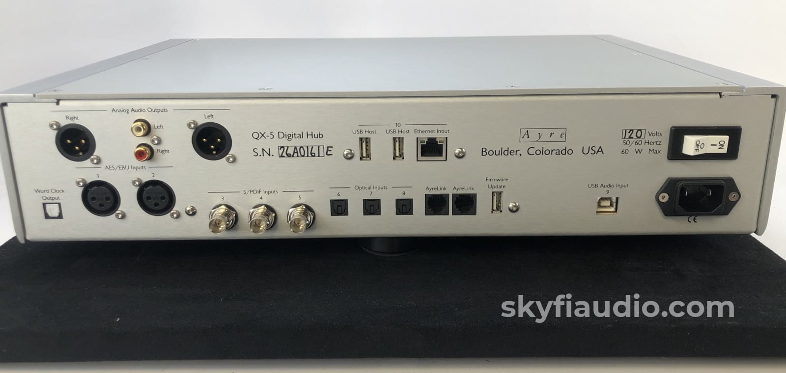 Ayre Qx-5 Twenty Streaming Dac With Ethernet Bridge - Like New And Complete Cd + Digital