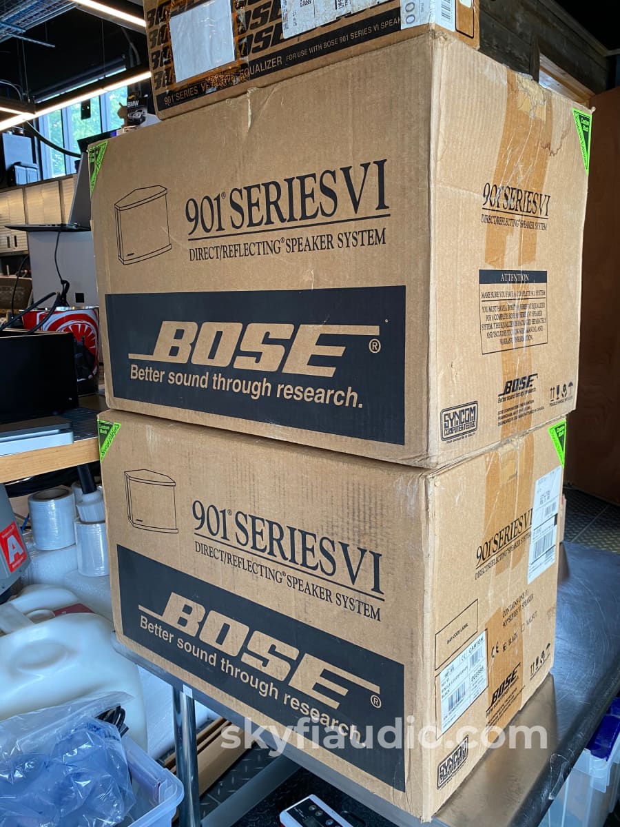 Bose 901 Series VI Direct/Reflecting Speaker System with Active EQ - O