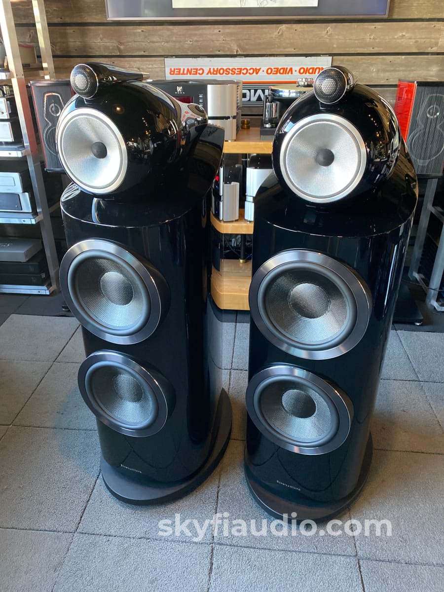Bowers & Wilkins 800 D3 Speakers Super Clean Complete
