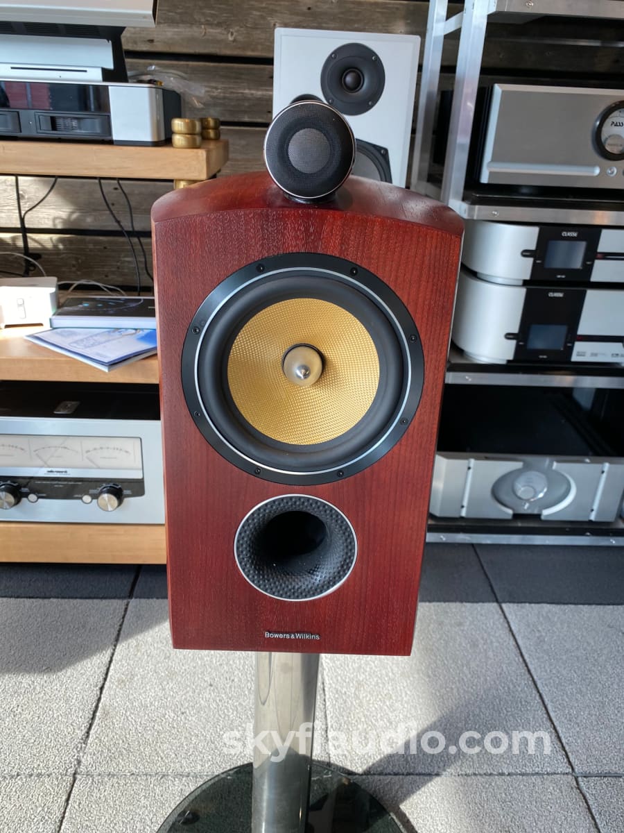 Bowers & Wilkins 805 Diamond Speakers in a Gorgeous Rosenut Finish, Co