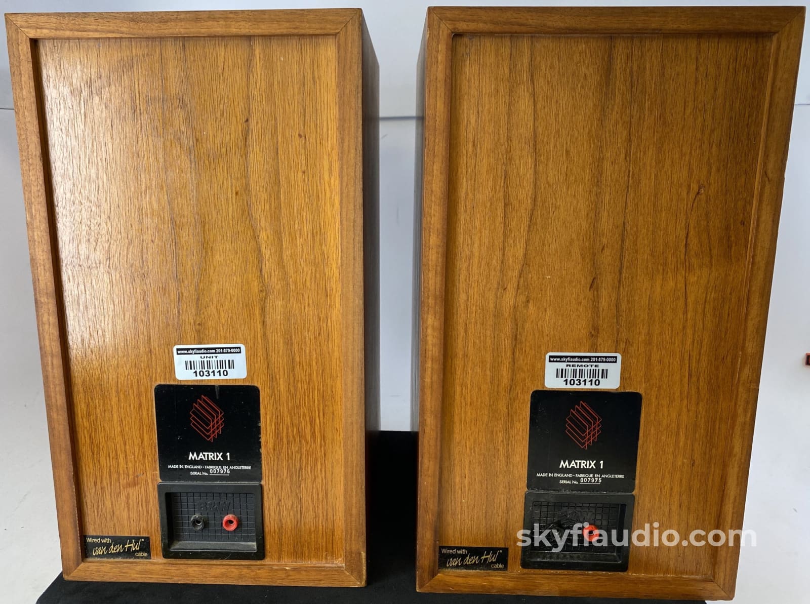 Bowers & Wilkins Matrix 1 Vintage Speakers - Restored