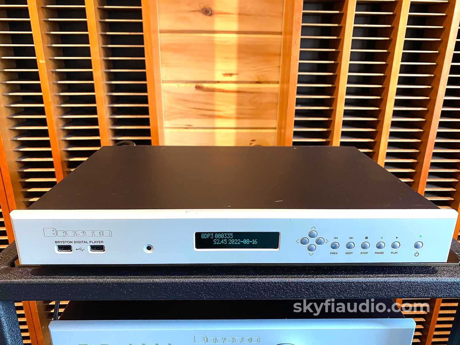Bryston Bdp-3 Digital Music Player - Roon Tidal Hi-Res Dsd And More Cd +