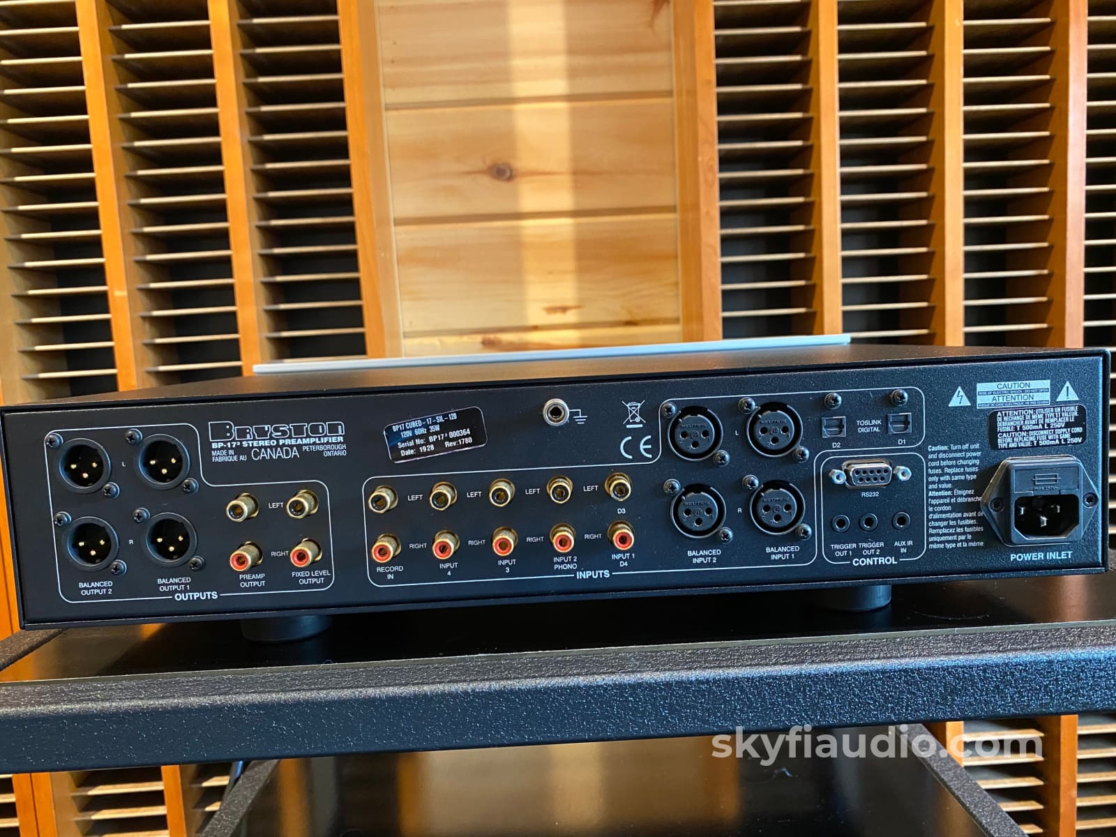 Bryston Bp-17³ Cubed Stereo Preamplifier