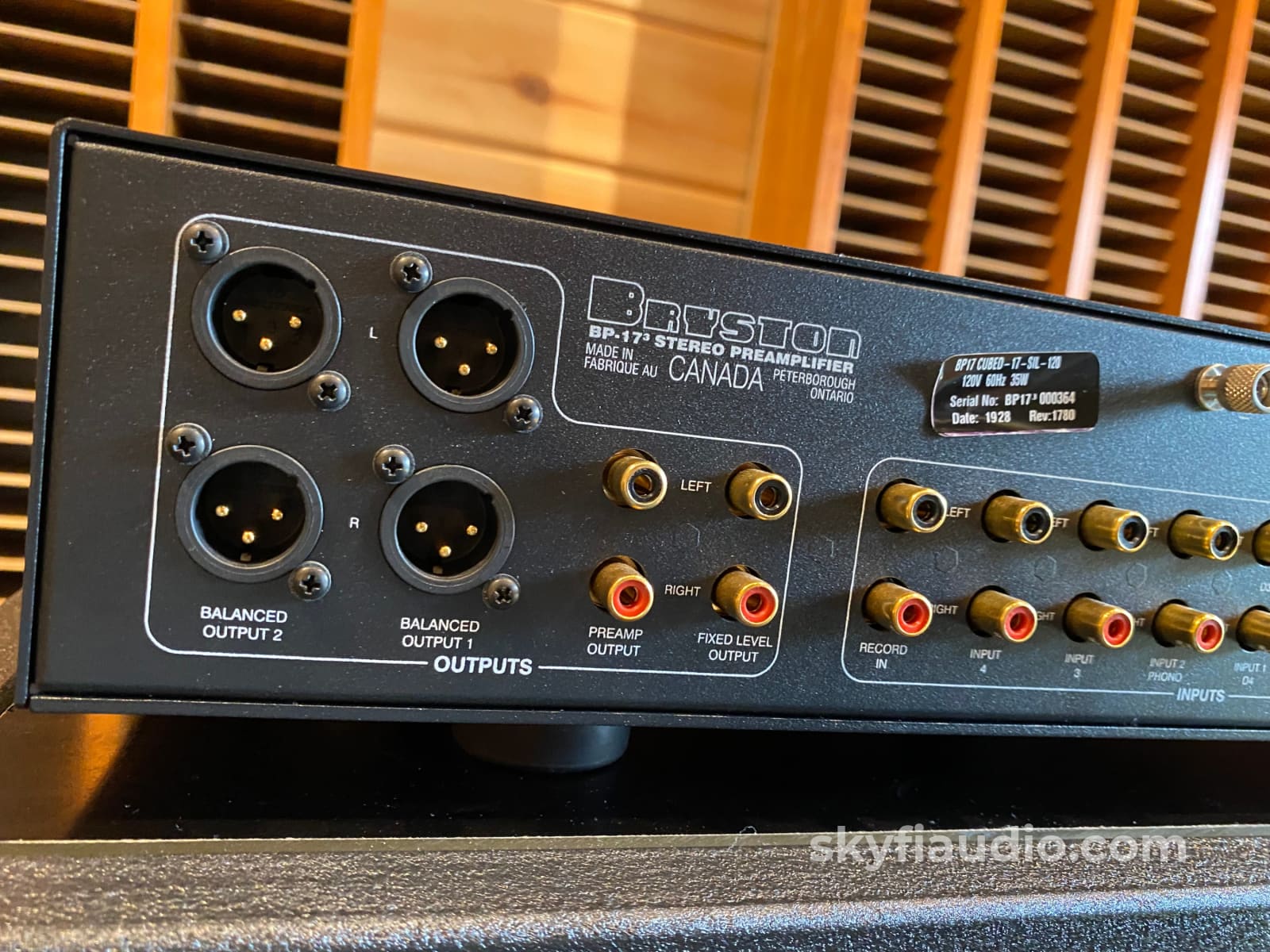 Bryston Bp-17³ Cubed Stereo Preamplifier