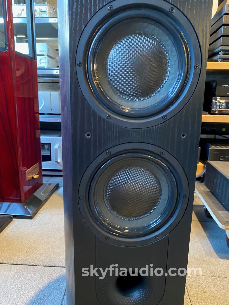 B&W (Bowers And Wilkins) Nautilus 803 Speakers With Grills - Soon-To-Be Classics