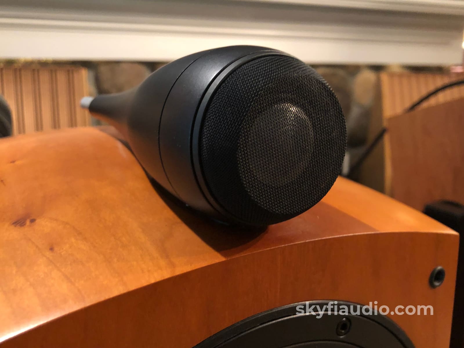 B&W (Bowers And Wilkins) Nautilus 805S Speakers In A Cherrywood Finish