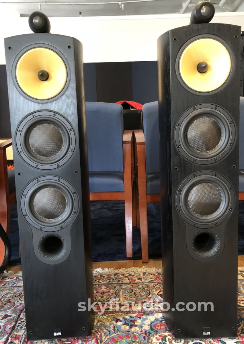 B&W (Bowers & Wilkins) Nautilus 804N Speakers In Black
