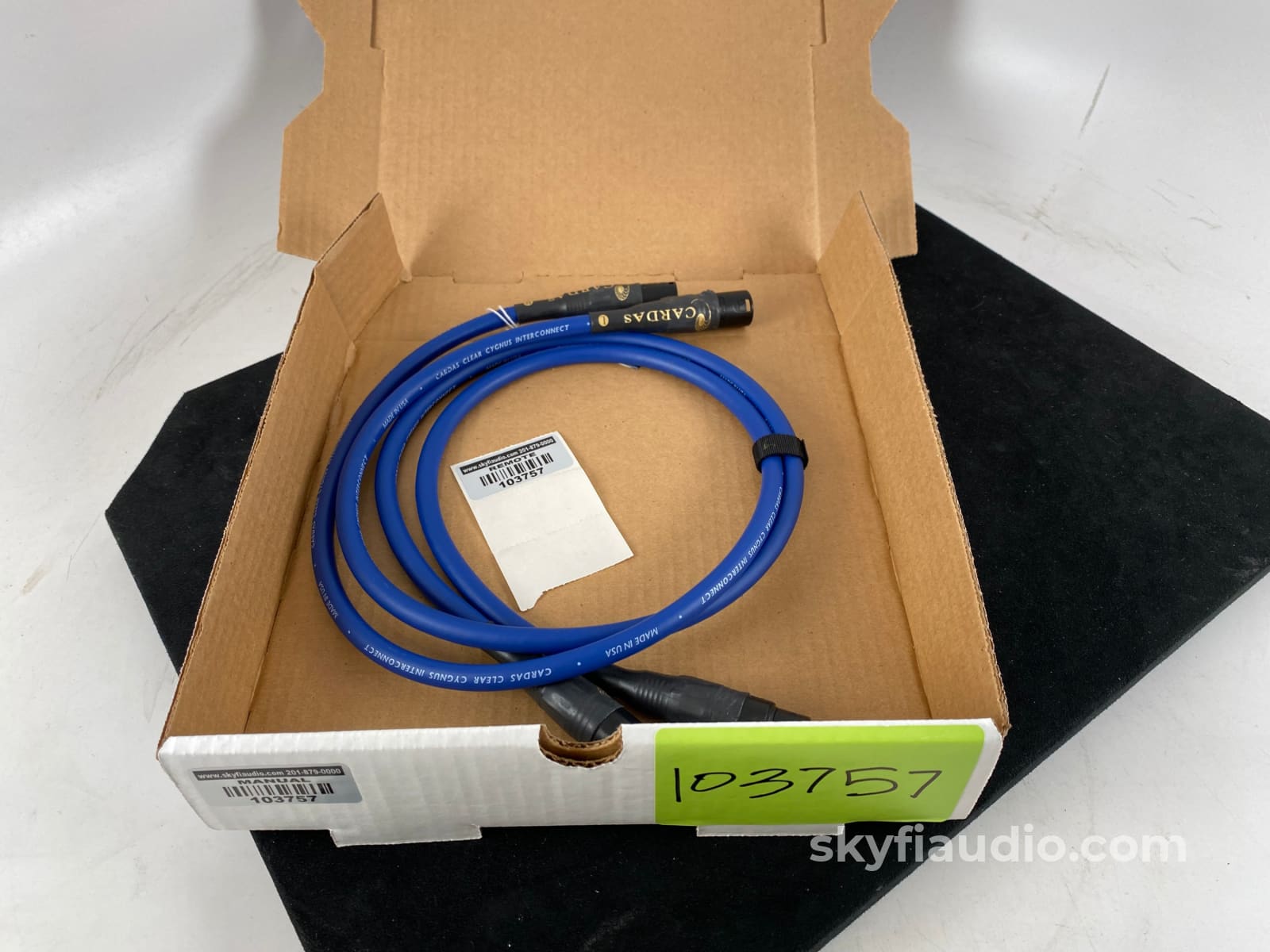 Cards Clear Cygnus Xlr Audio Interconnects 1 Meter (Pair) Cables