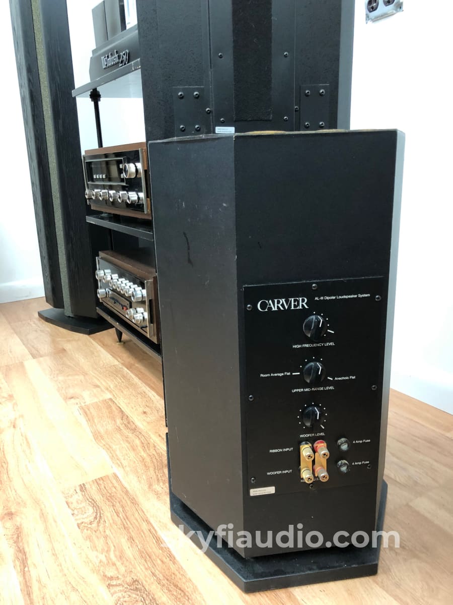 Carver Al-Iii Dipole Loudspeaker System Speakers